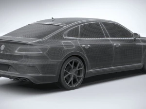 Volkswagen Arteon R 2021 3D Model