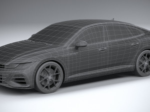 Volkswagen Arteon R 2021 3D मॉडल