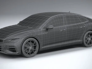 Volkswagen Arteon R 2021 3D Model