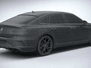 Volkswagen Arteon R 2021 3D Model