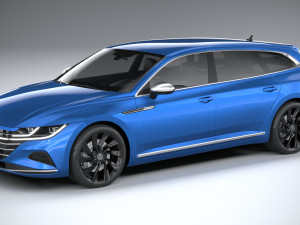 Volkswagen Arteon Shooting Brake Elegance 2021 3D 模型