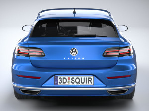 Volkswagen Arteon Shooting Brake Elegance 2021 3D Модель