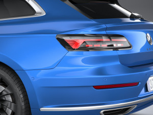 Volkswagen Arteon Shooting Brake Elegance 2021 3D Модель