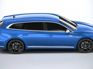 Volkswagen Arteon Shooting Brake Elegance 2021 3D Model
