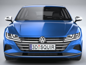 Volkswagen Arteon Shooting Brake Elegance 2021 3D Модель