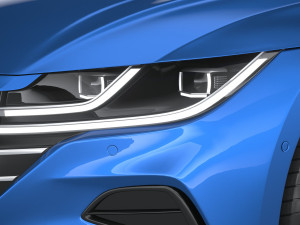 Volkswagen Arteon Shooting Brake Elegance 2021 3D Модель