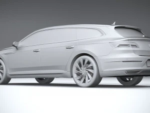 Volkswagen Arteon Shooting Brake Elegance 2021 3D Model