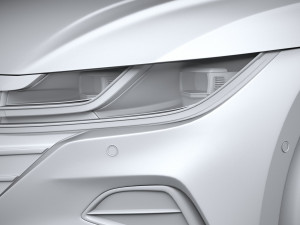 Volkswagen Arteon Shooting Brake Elegance 2021 3D Модель