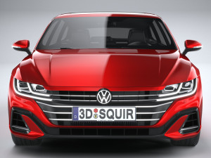 Volkswagen Arteon Shooting Brake Hybrid 2021 3D Модель