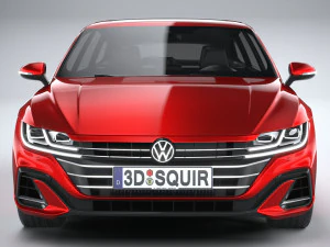 Volkswagen Arteon Shooting Brake Hybrid 2021 3D Model