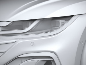 Volkswagen Arteon Shooting Brake Hybrid 2021 3D Модель