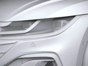 Volkswagen Arteon Shooting Brake Hybrid 2021 3D Model