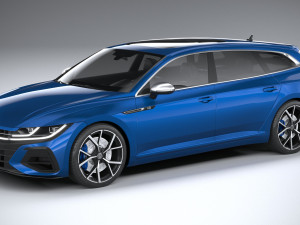 Volkswagen Arteon Shooting Brake R 2021 Modelo 3D