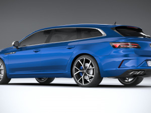 Volkswagen Arteon Shooting Brake R 2021 3D 模型