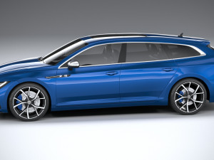 Volkswagen Arteon Shooting Brake R 2021 3D 模型