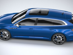 Volkswagen Arteon Shooting Brake R 2021 3D 模型