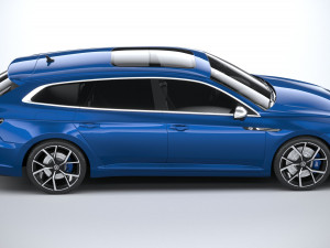 Volkswagen Arteon Shooting Brake R 2021 3D 模型