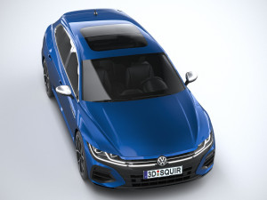 Volkswagen Arteon Shooting Brake R 2021 3D 模型