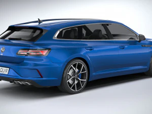 Volkswagen Arteon Shooting Brake R 2021 3D Model