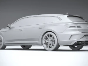 Volkswagen Arteon Shooting Brake R 2021 3D Model