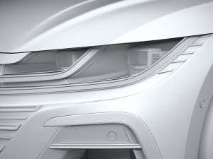 Volkswagen Arteon Shooting Brake R 2021 3D 模型