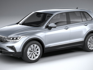 Volkswagen Tiguan 2021 Model 3D