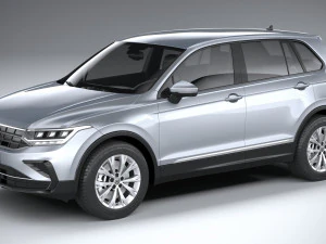 Volkswagen Tiguan 2021 3D Modell