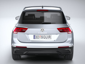 Volkswagen Tiguan 2021 Modelo 3D