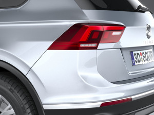 Volkswagen Tiguan 2021 Modelo 3D