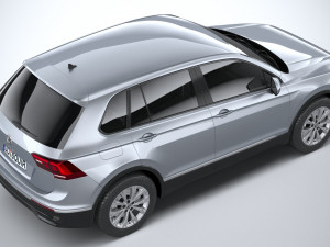 Volkswagen Tiguan 2021 Modelo 3D