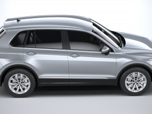 Volkswagen Tiguan 2021 Modelo 3D