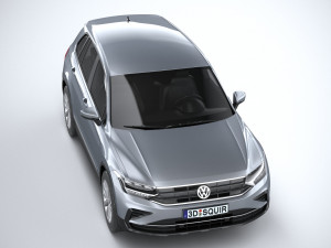 Volkswagen Tiguan 2021 Modelo 3D