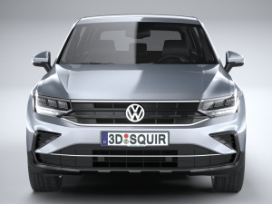 Volkswagen Tiguan 2021 Modelo 3D