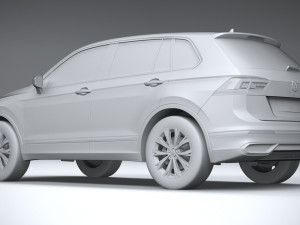 Volkswagen Tiguan 2021 Modelo 3D