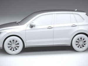 Volkswagen Tiguan 2021 Modelo 3D