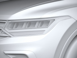 Volkswagen Tiguan 2021 Modelo 3D