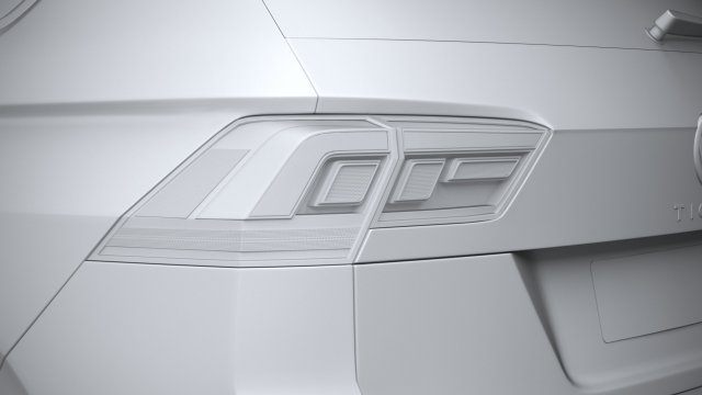Volkswagen Tiguan X 2021 R Spec 3D-Modell in SUV 3DExport