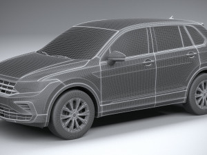Volkswagen Tiguan 2021 Modelo 3D