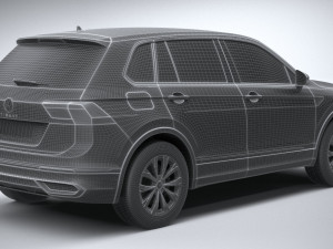 Volkswagen Tiguan 2021 Modelo 3D