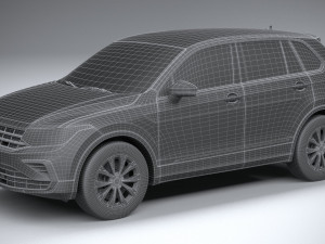 Volkswagen Tiguan 2021 Modelo 3D