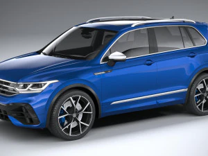 Volkswagen Tiguan r 2021 Modelo 3D