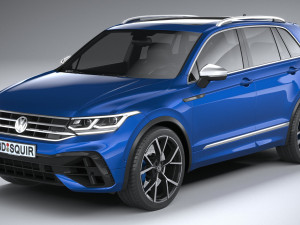 Volkswagen Tiguan r 2021 3D Model