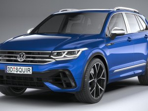 Volkswagen Tiguan r 2021 3D Model