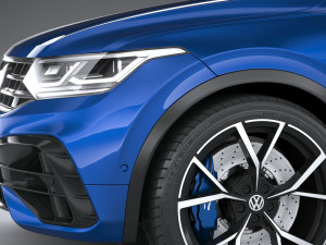Volkswagen Tiguan r 2021 3D Model