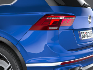 Volkswagen Tiguan r 2021 3D Model