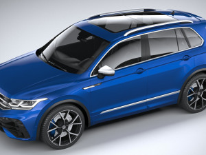 Volkswagen Tiguan r 2021 3D Model