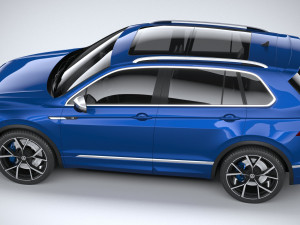 Volkswagen Tiguan r 2021 3D Model