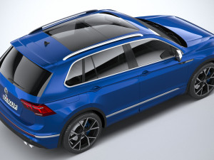 Volkswagen Tiguan r 2021 3D Model