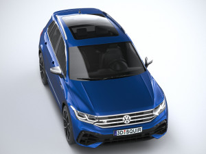Volkswagen Tiguan r 2021 3D Model