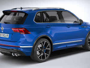 Volkswagen Tiguan r 2021 3D Model